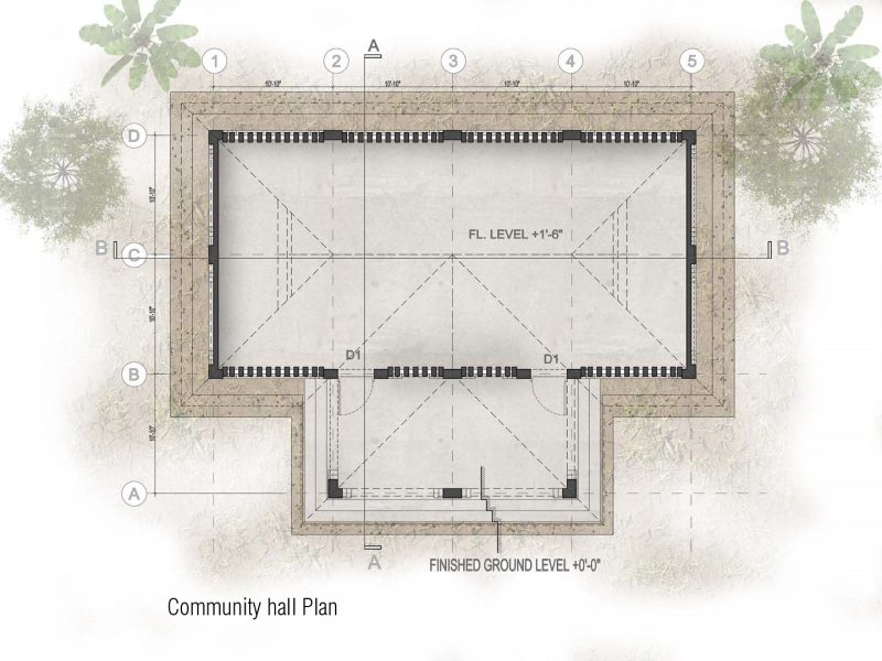 Plan: Community Hall